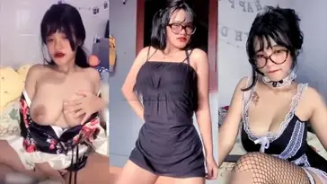 Bokep Indo Tiktokers Viral Yukiichan Melet Susu Gede poster