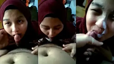 Sepong Kontol Crot Muka Ukhti Jilbab Bokep Indo poster